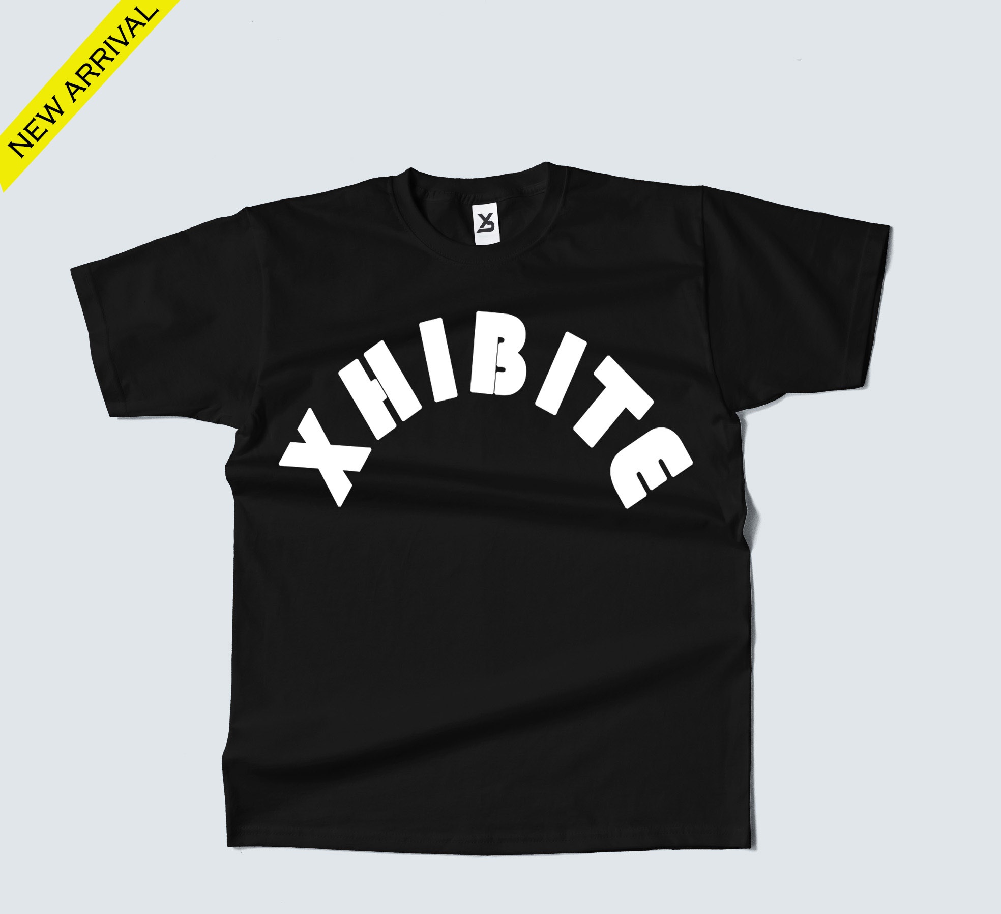 Black Short Sleeve T-Shirt  "Curve"